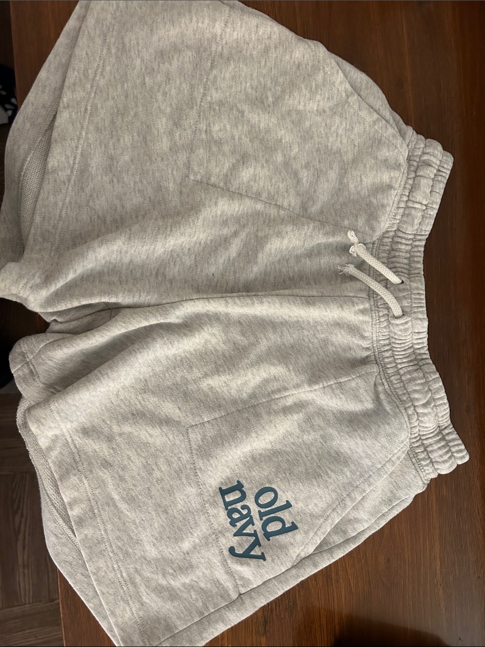 Old Navy Gray Logo Sweat Shorts for Kids